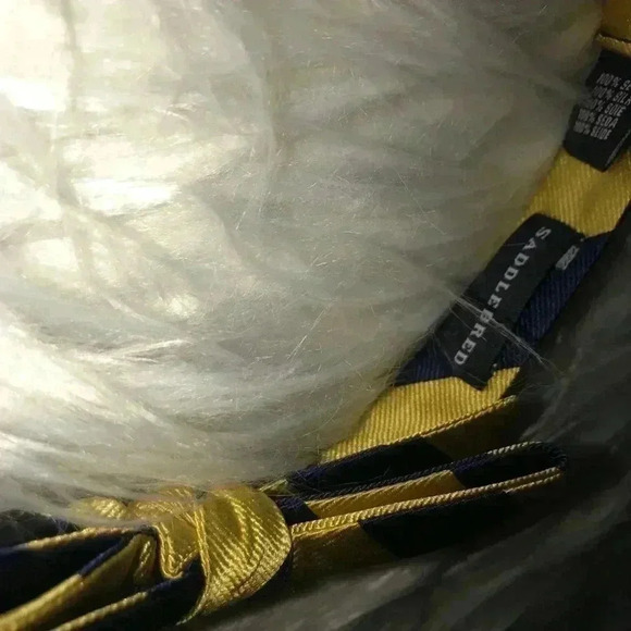 SADDLEBRED BOWTIE BLUE/GOLD - Picture 5 of 7